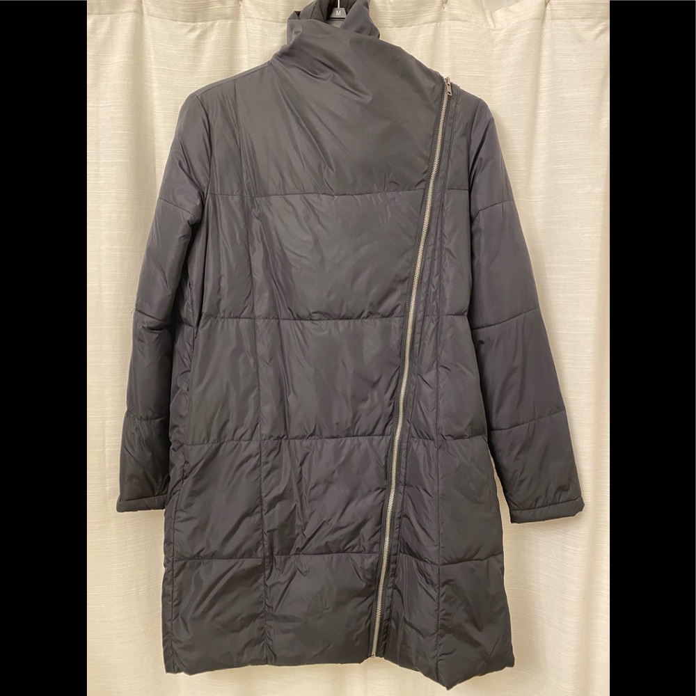 BB Dakota Asymmetrical Puffer Coat